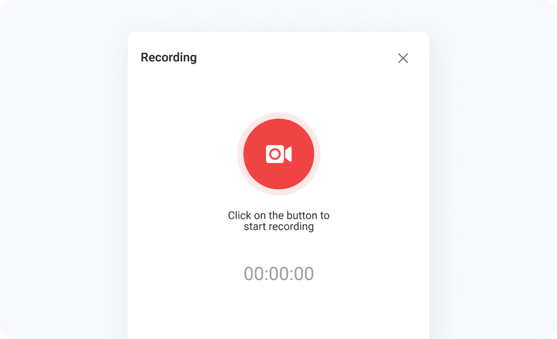 Conference recording feature