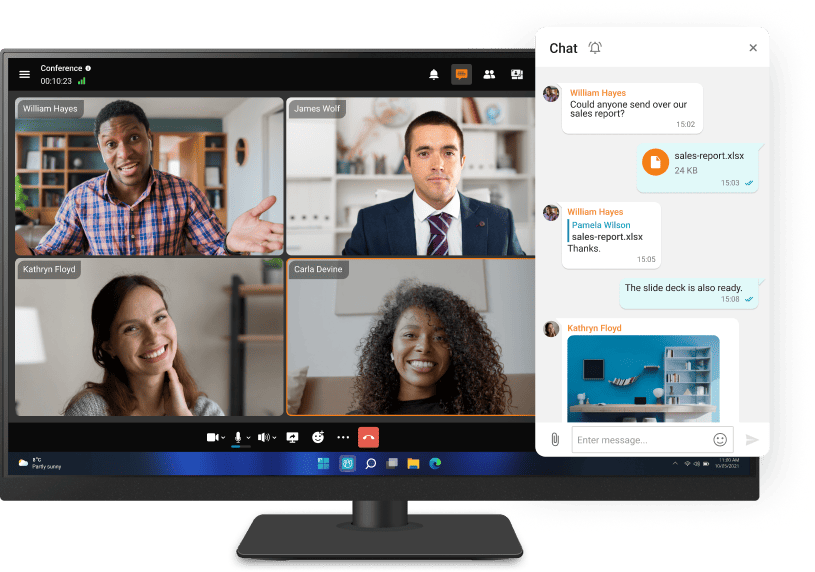 secure video calling app