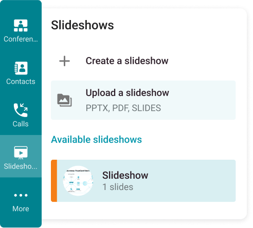 Upload Ready-Made Presentations