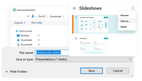 Reuse Presentations
