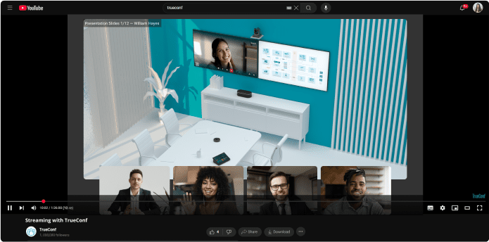 Video Conferencing Streaming