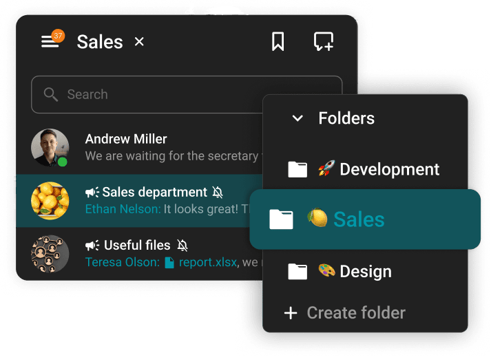 Chat Folders