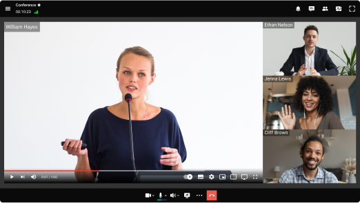 Stream of Video Recordings