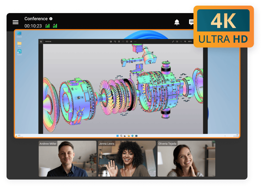 Conferences in 4K