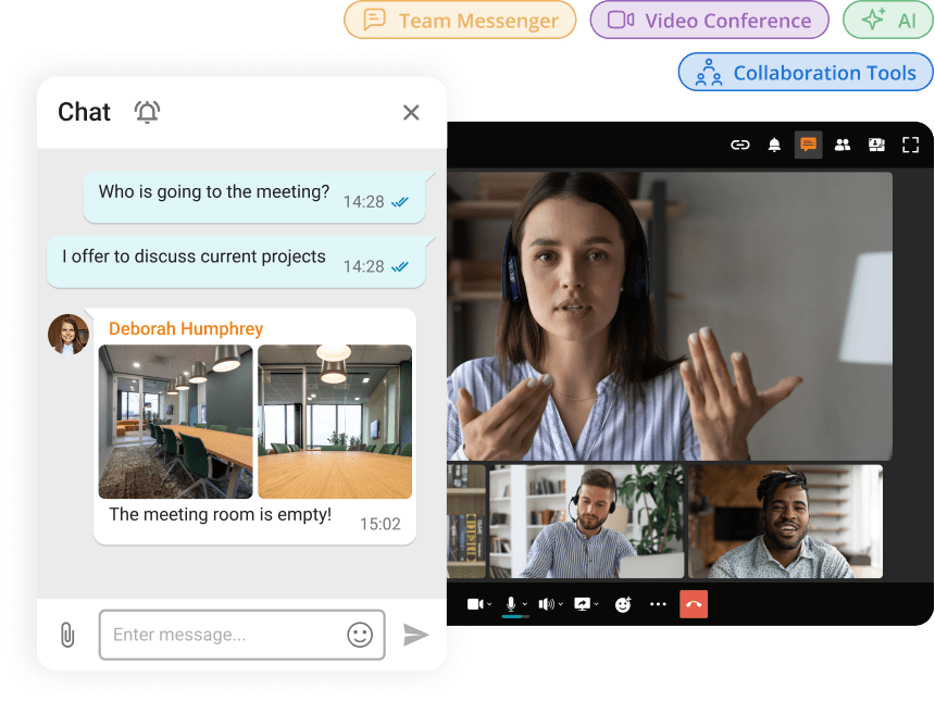 A free corporate messenger TrueConf Server Free