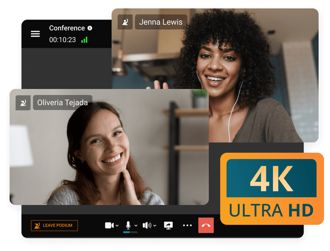 Video Meetings in 4K